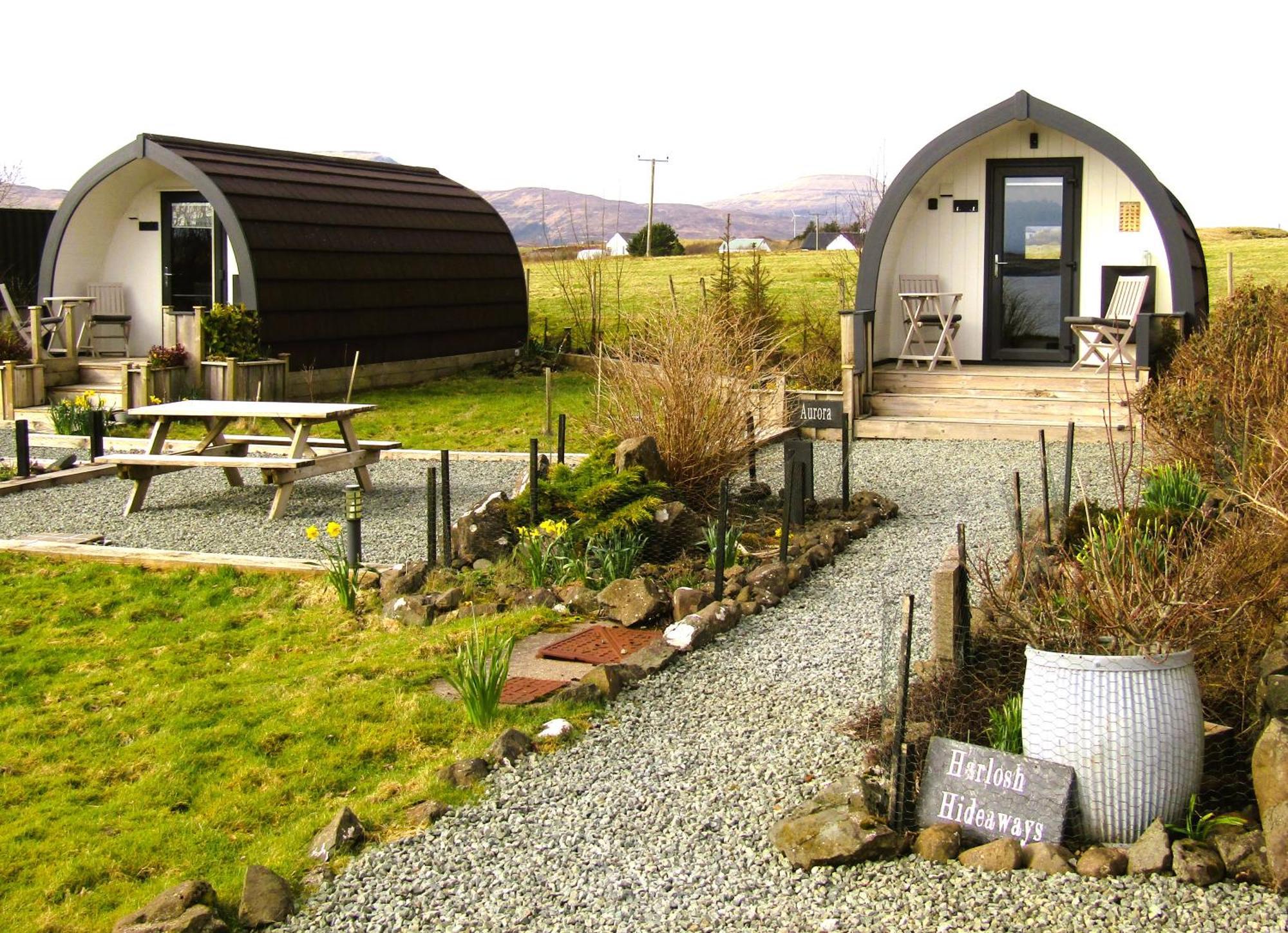 Harlosh Hideaways - Aurora Pod ภายนอก รูปภาพ